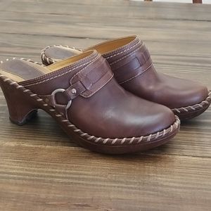 Frye Charlotte Leather Mule  Size 8